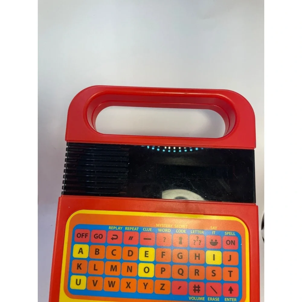 Vintage 1980's Speak & Spell Electronic Learning Game Basic Fun Item# 09624